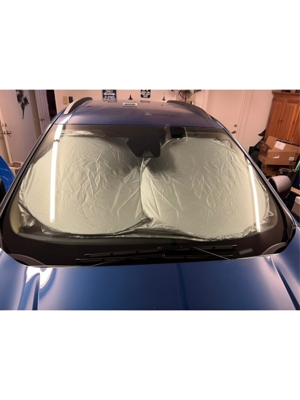 Windshield Sun Shade, Foldable Sun Blocker for Car, Truck, SUV Automotive